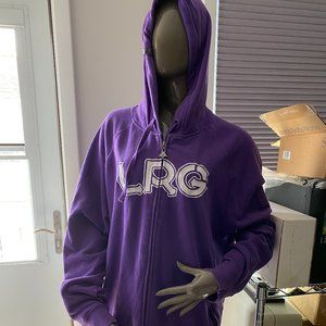 LRG Purple zip hoody